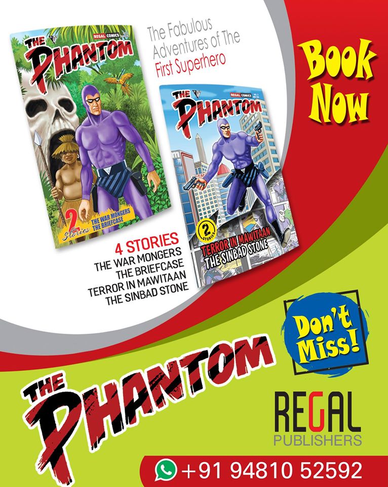 New Phantom Comic Series Regal Publishers The Phantom